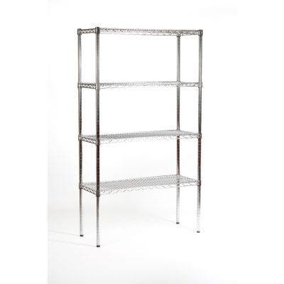 S202 │Krómozott állvány négy polccal 