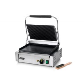   hendi 263662 │kontaktgrill, "panini" sima alsó és bordás felső lappal
