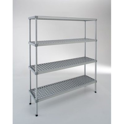 BRE18│500 mm mélység│Aluplast állvány négy polccal