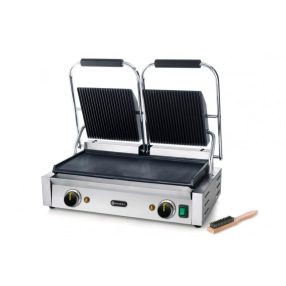   Hendi  263808│kontaktgrill ,dupla sima alsó és bordás felső lappal