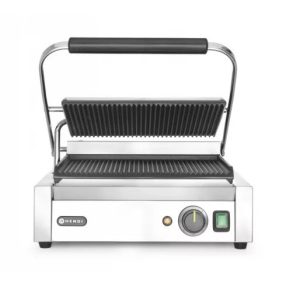   Hendi  263655│Kontaktgrill, "PANINI" alsó-felső bordás lappal