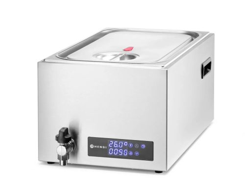 SOUS VIDE KÉSZÜLÉK, GN 1/1 medence, 20 literes, leeresztő csappal