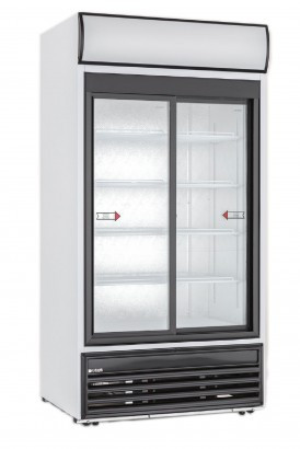  KH-VC1100 │Csúszó üvegajtós hűtővitrin