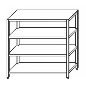 Rozsdamentes tároló állványok