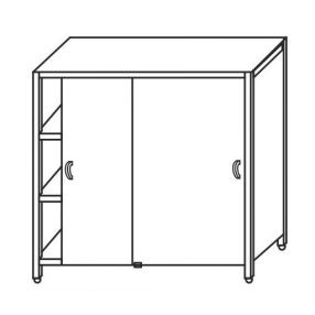 Rozsdamentes szekrények