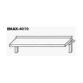 Rozsdamentes fali polcok